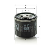Фильтр масляный MANN-FILTER W 6011